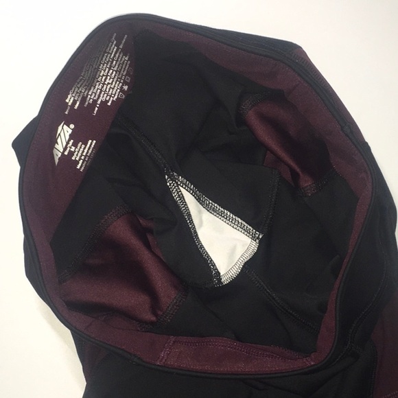 Avia active pants women's size medium black 3/4 leg activewear workout yoga gym - Picture 12 of 16